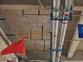 金寨管廊支架的安装方法